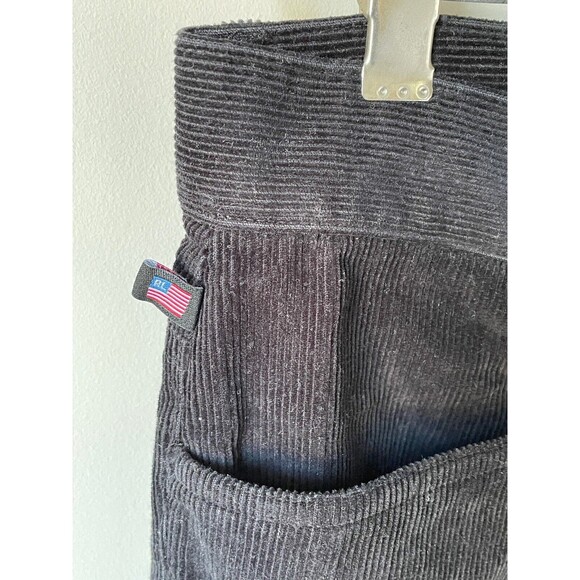 NWT RALPH LAUREN Polo Women's Size 4 X 32 Black Corduroy Jeans w/ Front Crease - Picture 6 of 11